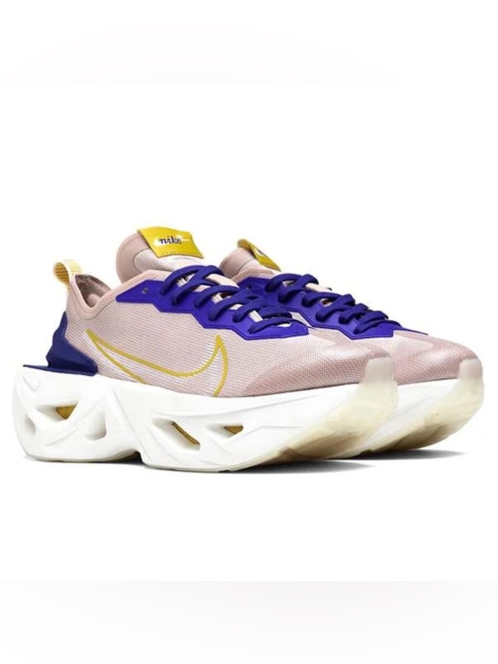 Nike Zoom X Vista Grind Trainers in Fossil Stone Sail Hyper Blue Women 7 Used